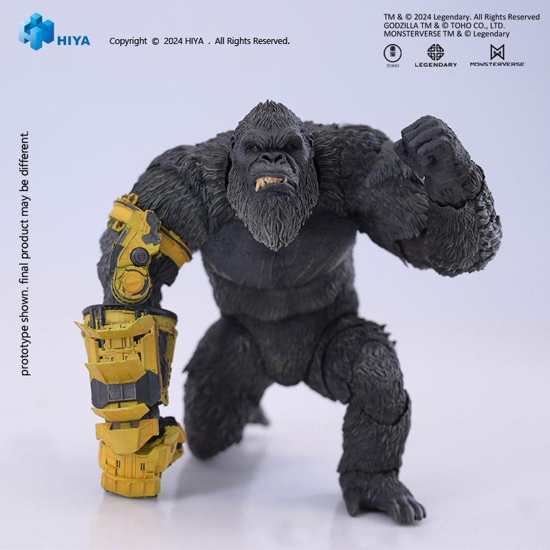 HIYA Exquisite Basic Series None Scale 6 Inch Godzilla x Kong The New Empire Kong B.E.A.S.T. Glove Ver. Action Figure