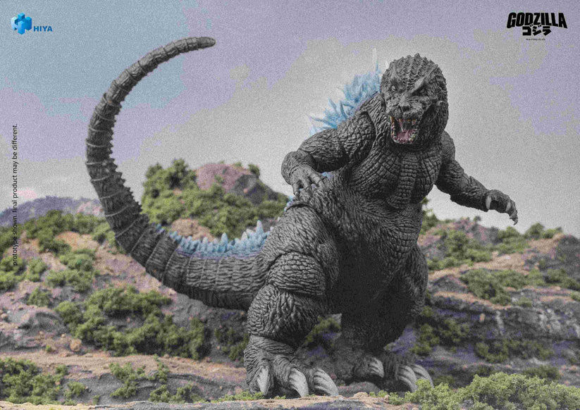 HIYA Exquisite Basic Series None Scale 7 Inch Original Classic Godzilla, Mothra and King Ghidorah: Giant Monsters All-Out Attack (2001) Heat Ray Godzilla Action Figure