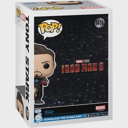 Iron Man 3 Tony Stark Suit Up Glow In The Dark Funko Pop