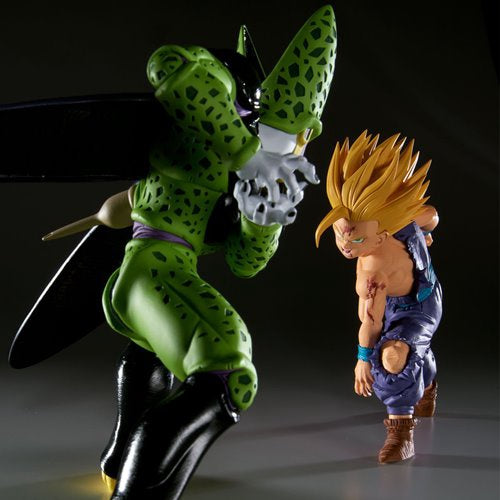 Dragon Ball Z Cell Vs Super Saiyan Gohan Match Makers Statue