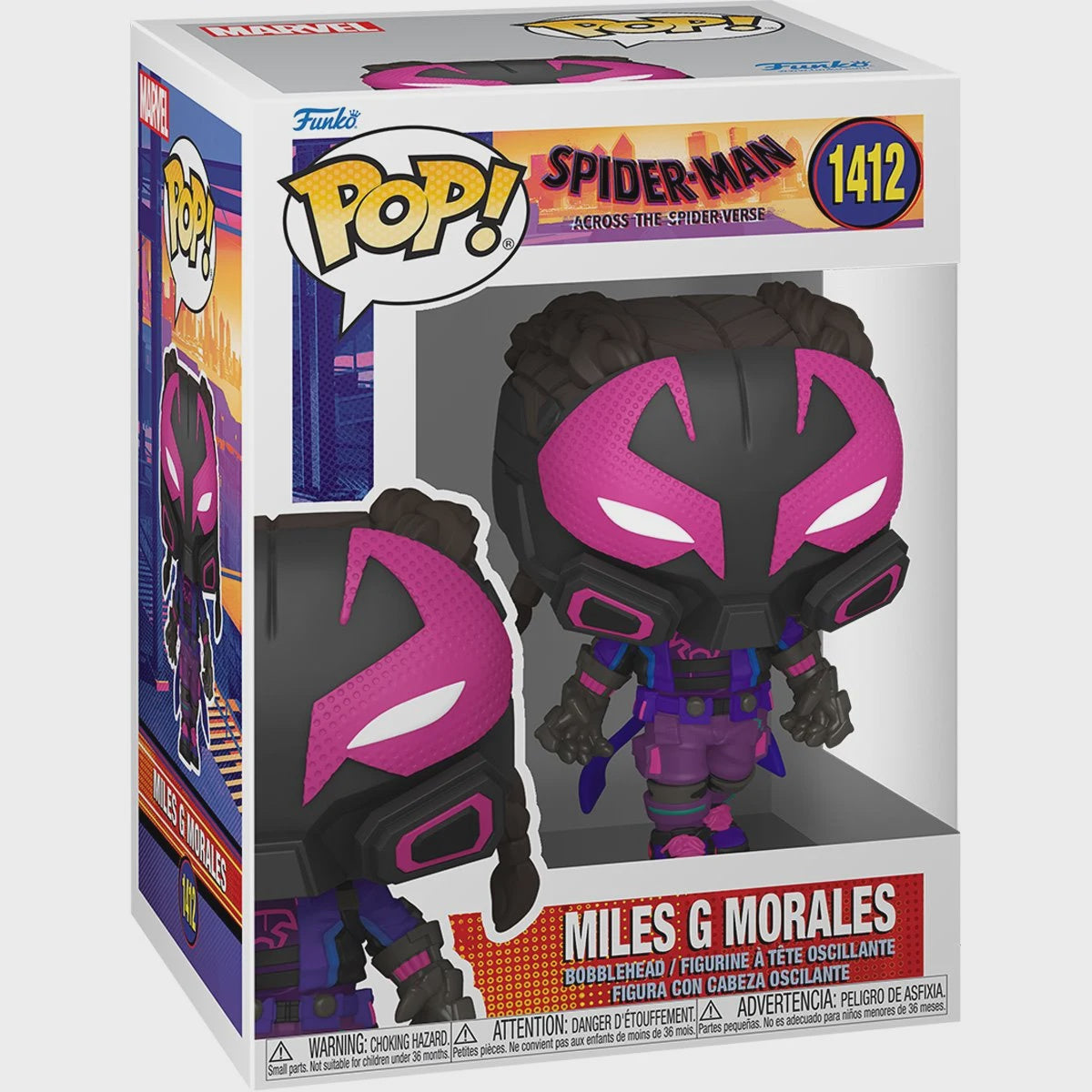 Spider Man Across The Spider Verse Miles G Morales Funko Pop