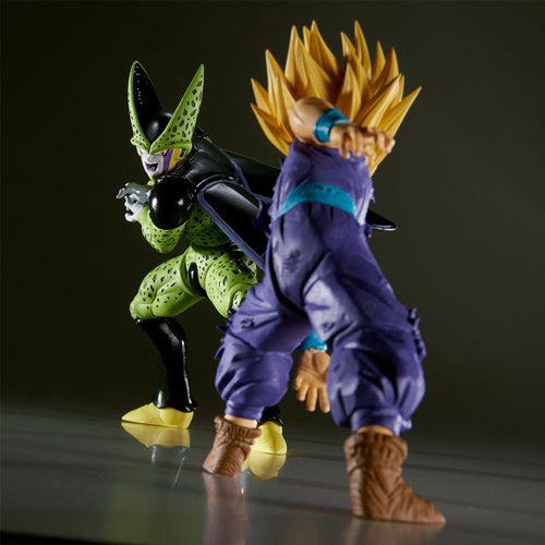 Dragon Ball Z Super Saiyan Gohan Vs Cell Match Makers Statue