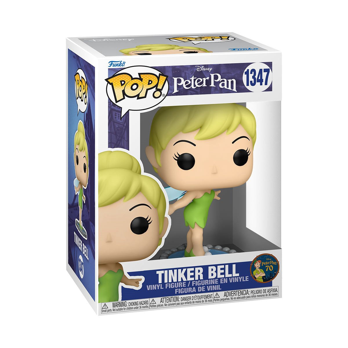 Funko Pop Peter Pan 70Th Anniversary Tinker Bell On Mirror