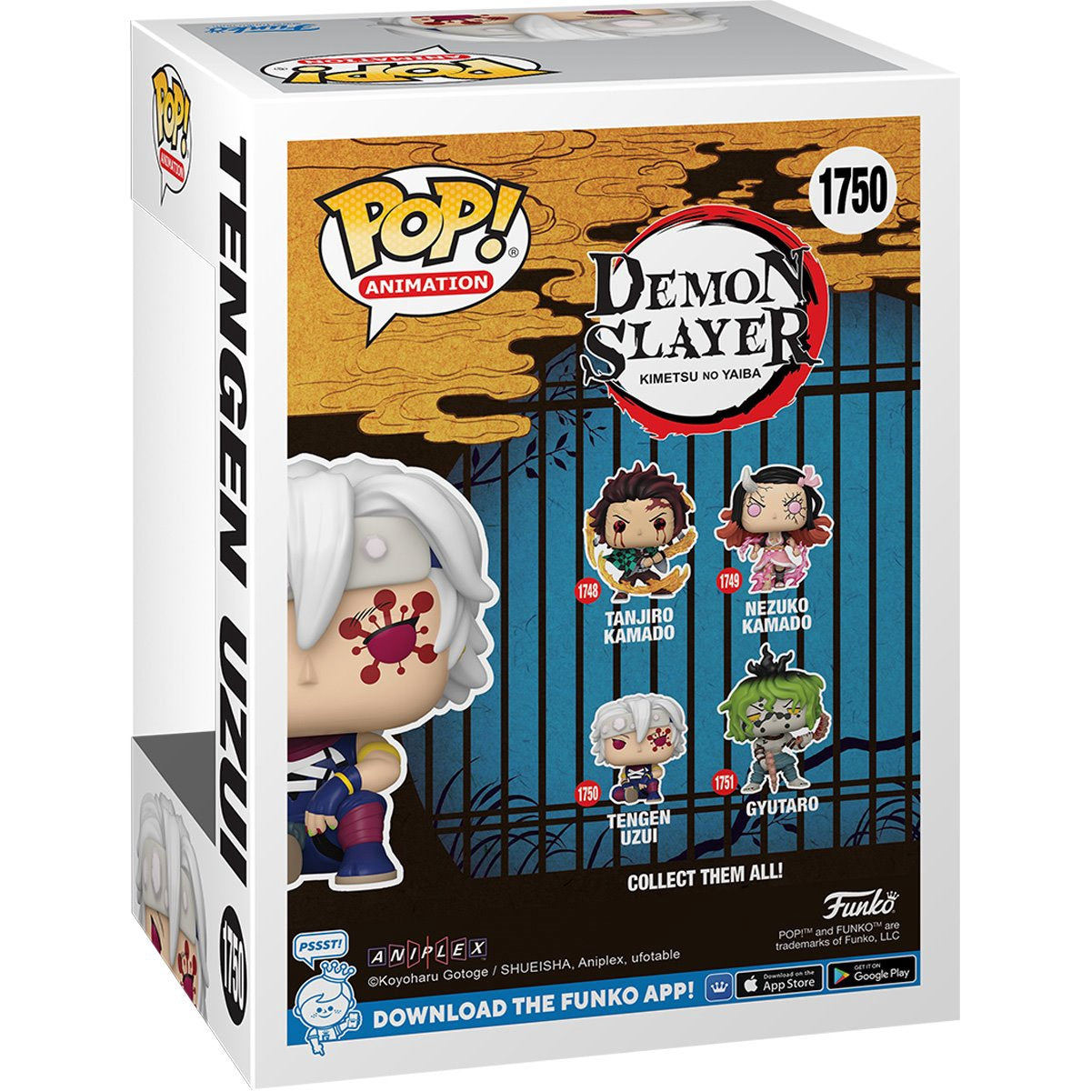 Demon Slayer Tengen Uzui Flash Back Funko Pop