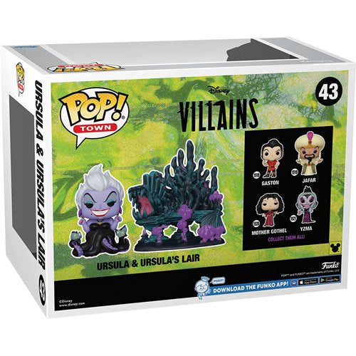 Disney Villains Ursula And Ursulas Lair Funko Pop Town 43
