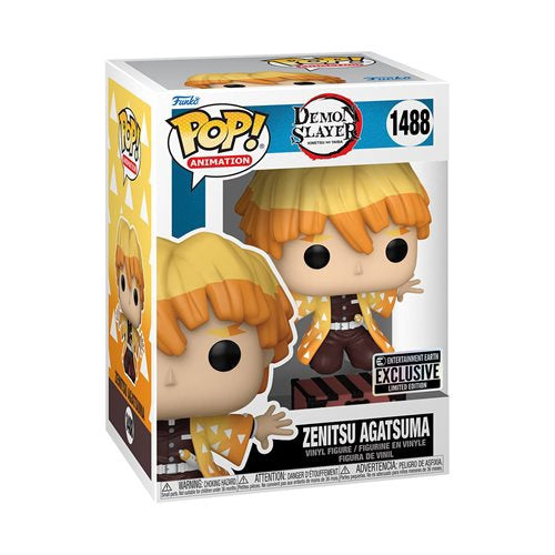 Funko Pop Demons Slayer Zenitsu With Box Ee Exclusive