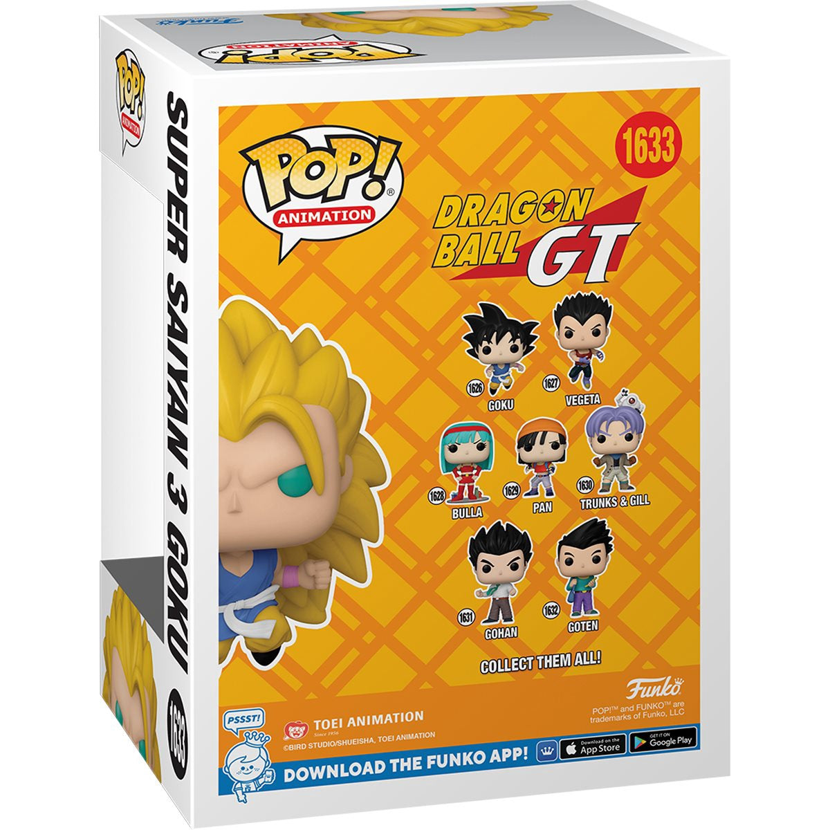 Funko Pop Dragon Ball Gt Super Saiyan 3 Goku
