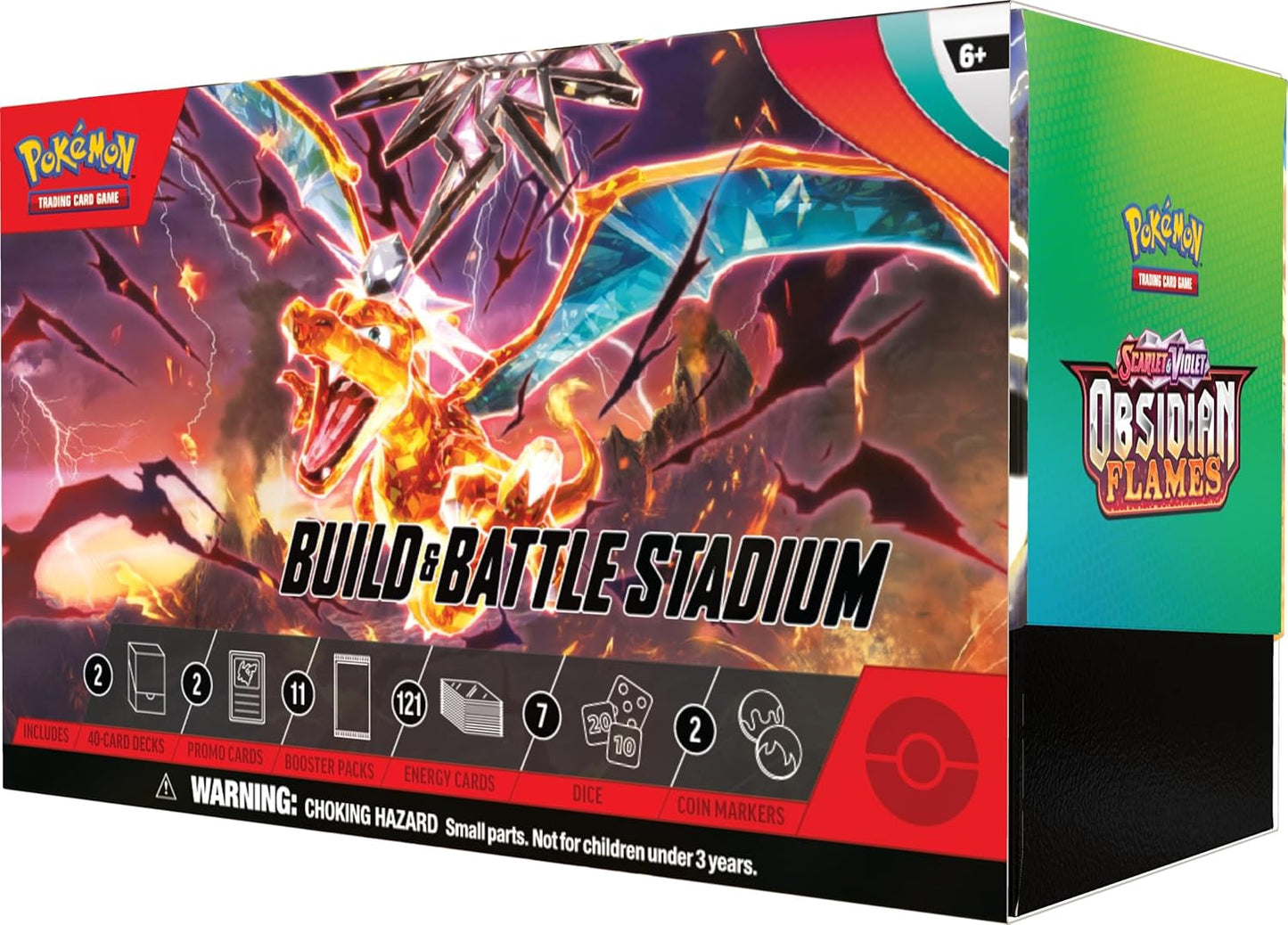 Pokemon Tcg Scarlet Violet Obsidian Flames Build Battle Stadium