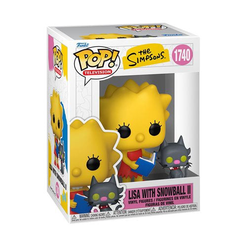 The Simpsons Lisa With Snowball Ii Funko Pop Vinyl Figure And Pop Buddy 1740