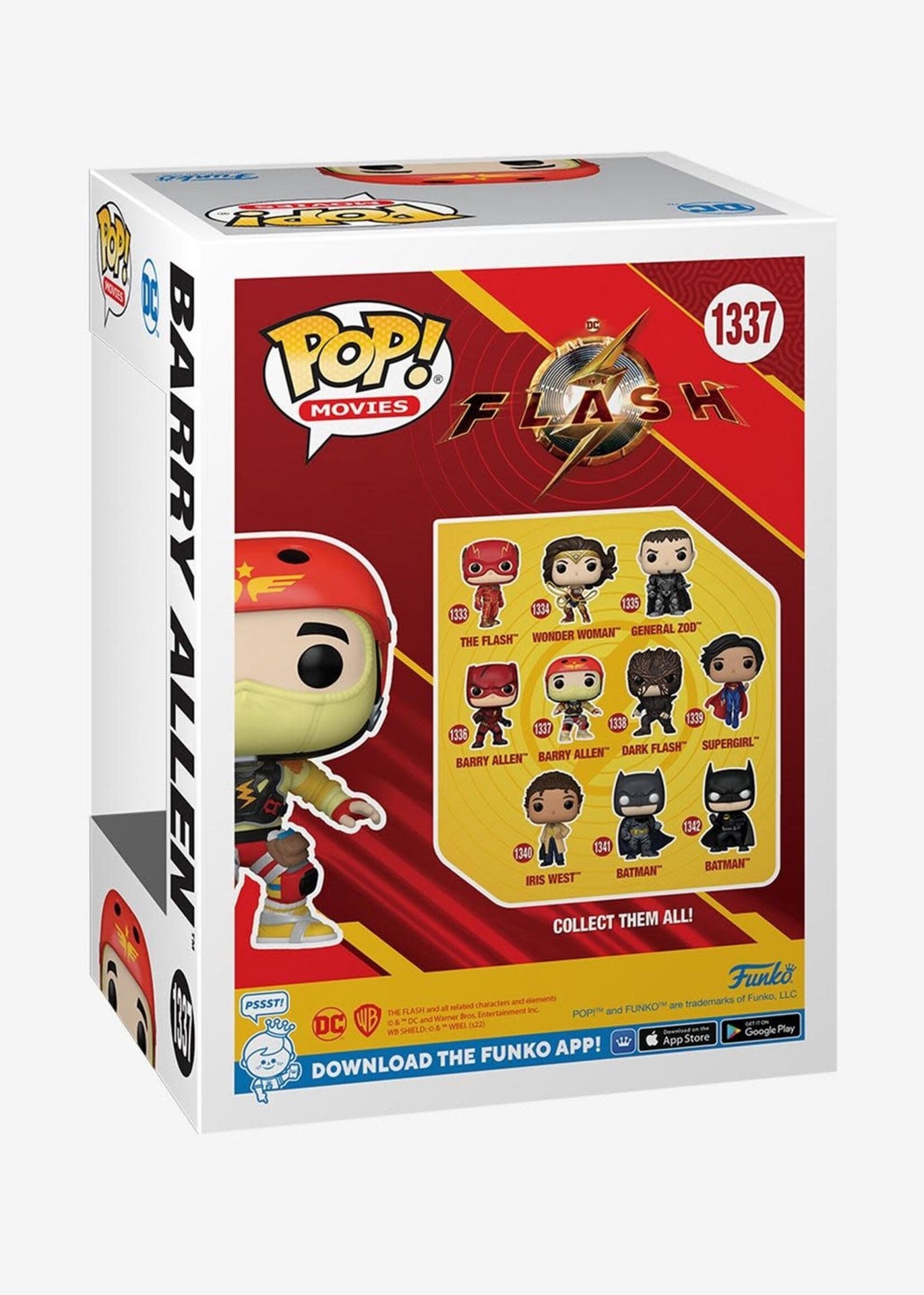 Funko Pop The Flash   Barry Allen In Prototype Suit