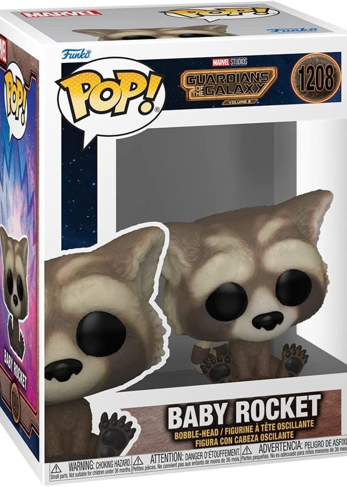 Funko Pop Guardians Of The Galaxy Volume 3 Baby Rocket
