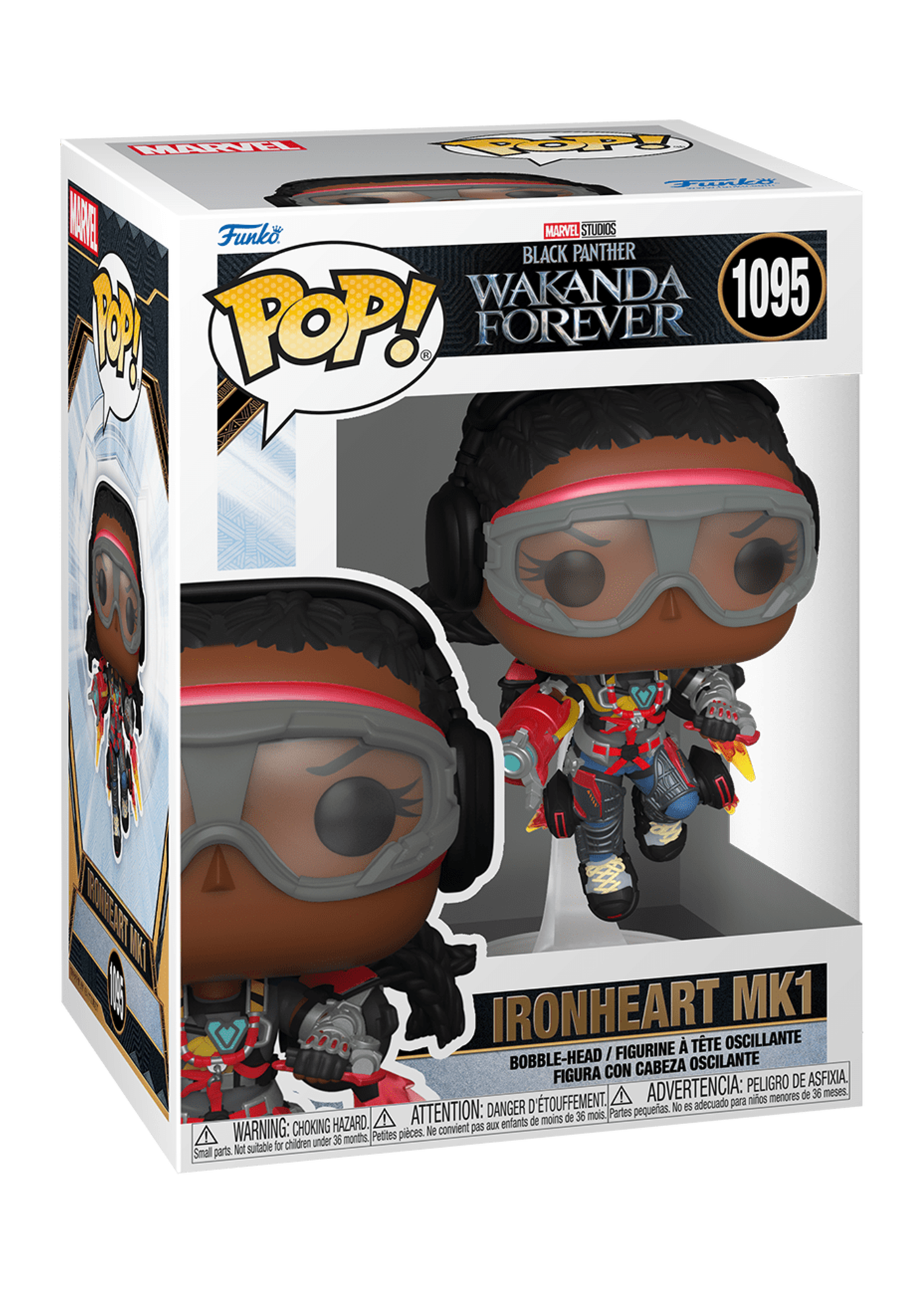 Funko Pop Marvel Black Panther Wakanda Forever Iron Heart Mk1