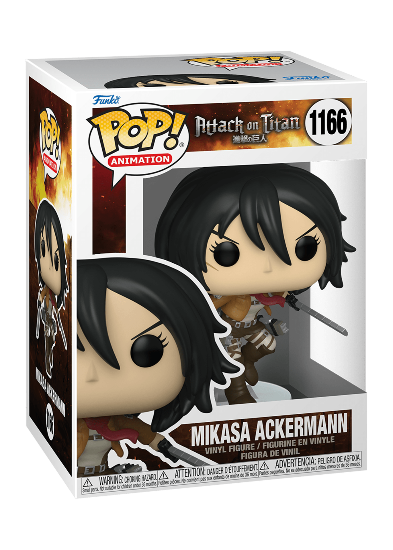 Funko Pop Attack On Titan Mikasa Ackermann