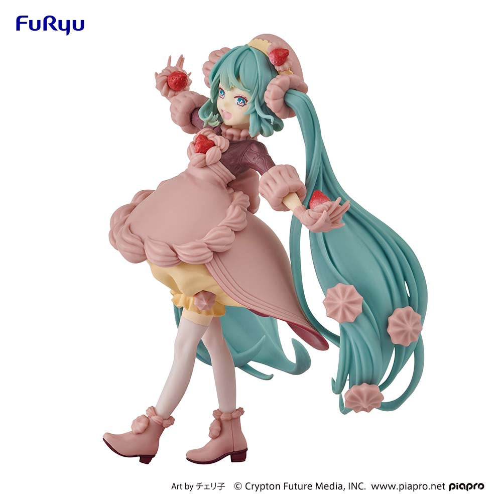 Sweetsweets Series Figure Hatsune Miku Strawberry Chocolate Short
