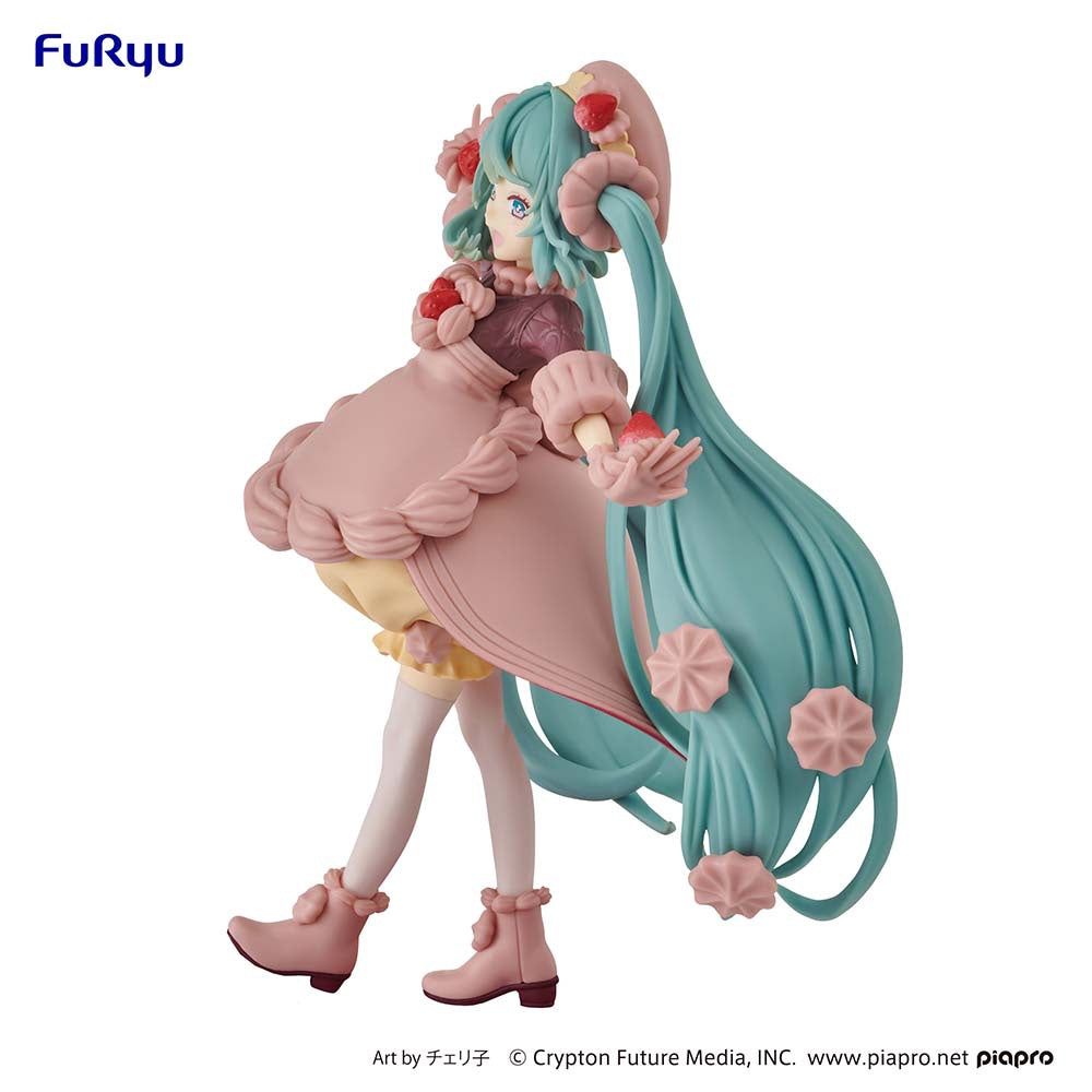 Sweetsweets Series Figure Hatsune Miku Strawberry Chocolate Short