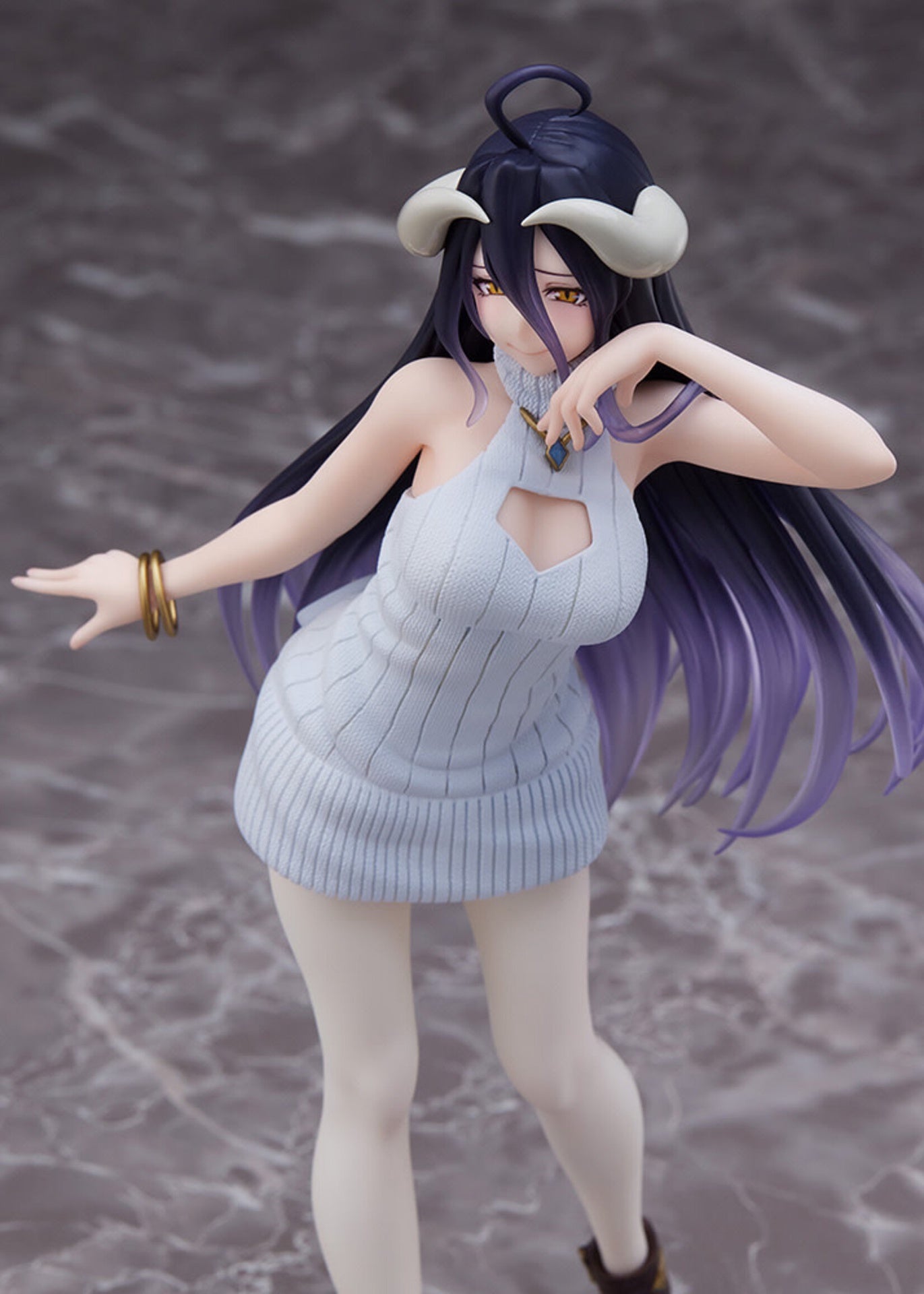 Overlord Iv Coreful Figure Albedo Knit Dress Ver Prize Figure