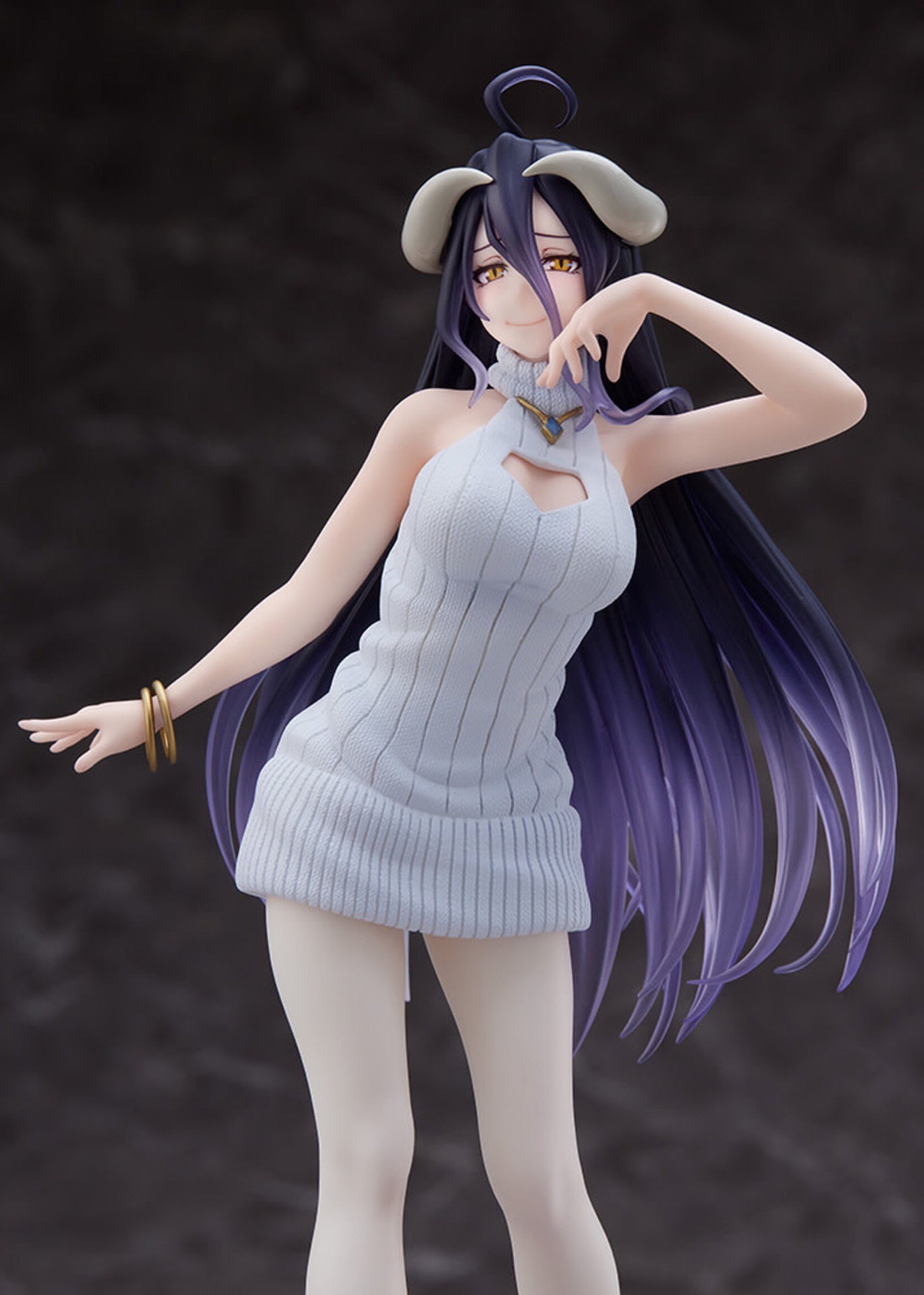 Overlord Iv Coreful Figure Albedo Knit Dress Ver Prize Figure