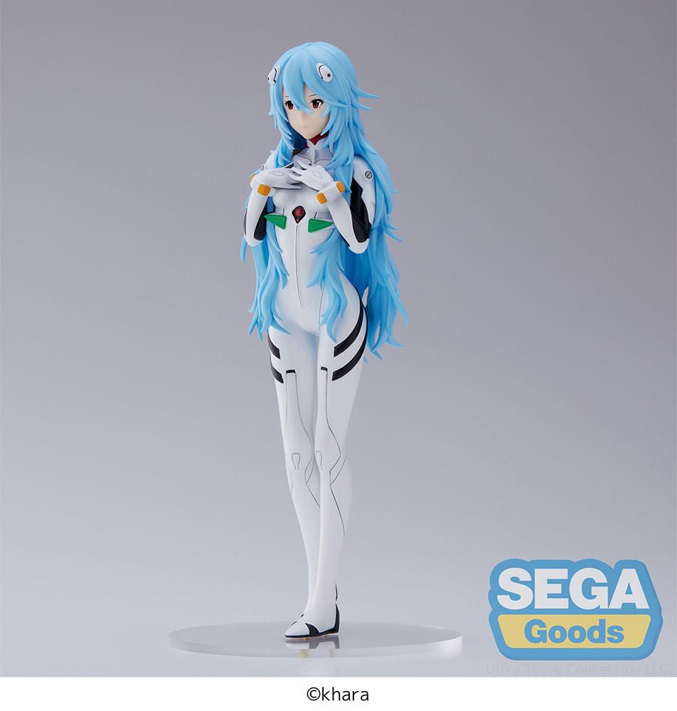 Evangelion 3010 Thrice Upon A Time Spm Figure Rei Ayanami Long Hair Ver
