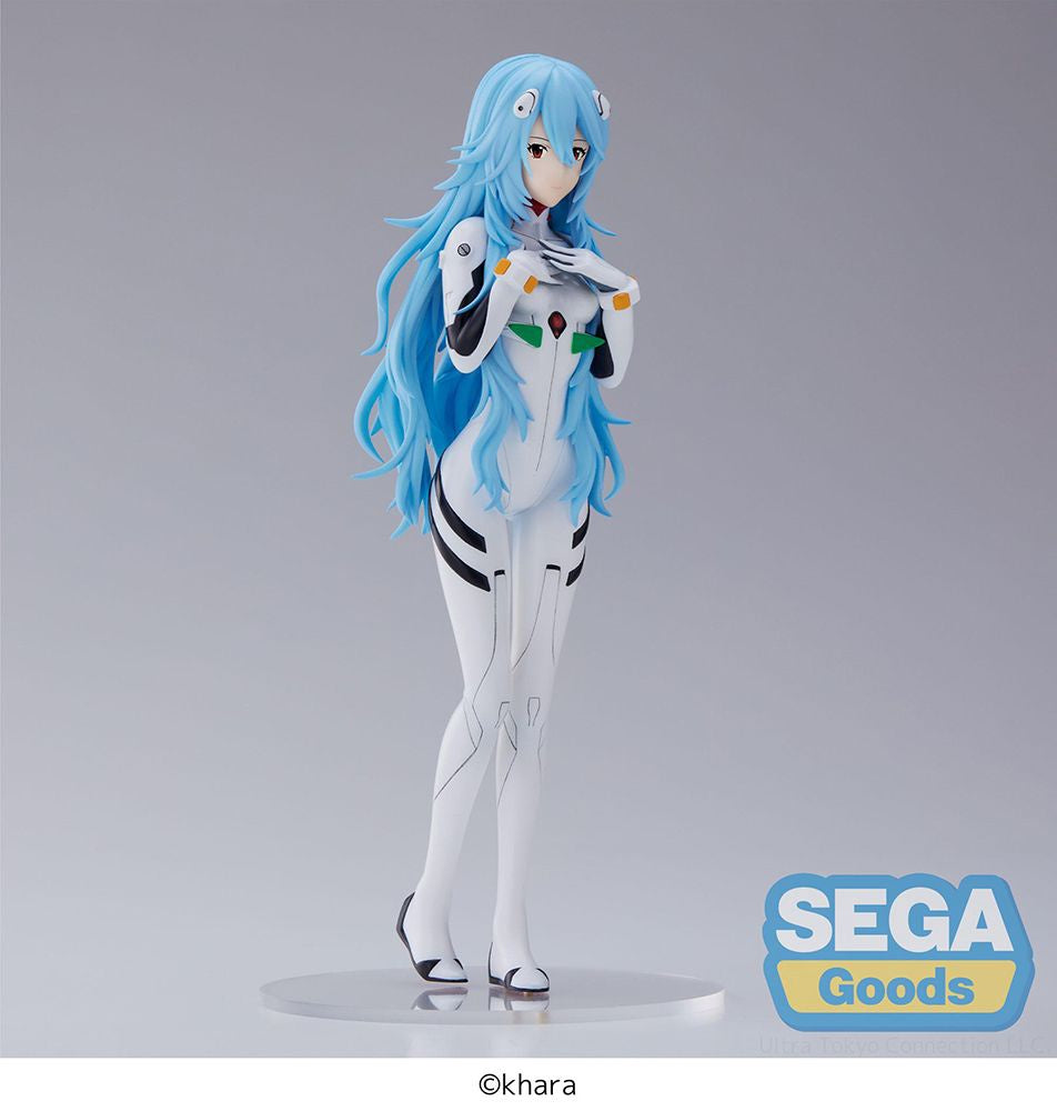 Evangelion 3010 Thrice Upon A Time Spm Figure Rei Ayanami Long Hair Ver