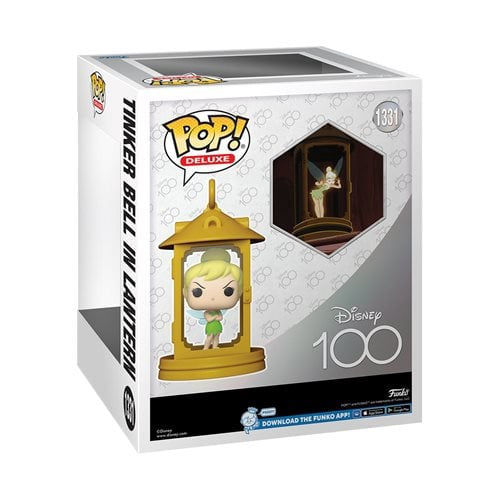 Funko Pop Peter Pan Disney 100 Tinker Bell In Lantern