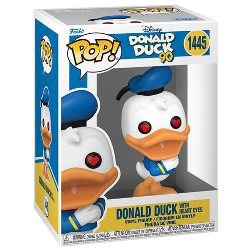 Funko Pop Disney 90Th Anniversary Donald Duck With Heart Eyes