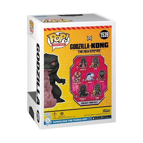 Funko Pop Godzilla X Kong The New Empire Godzilla With Heat Ray