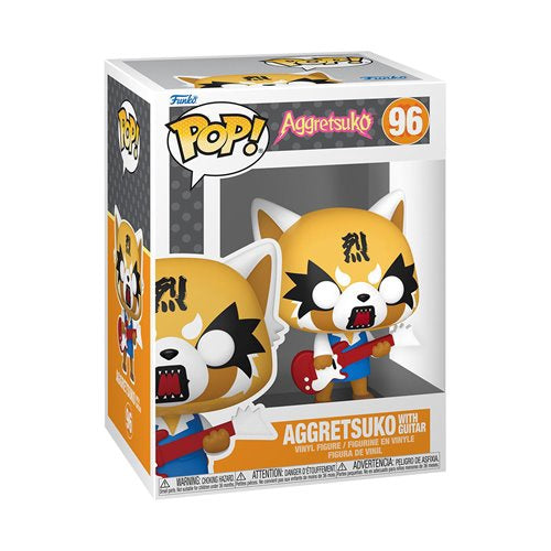 Sanrio Aggretsuko With Guitar Funko Pop Vinyl Figure 96