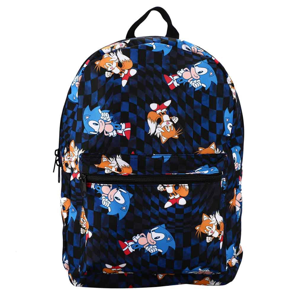 Sonic The Hedgehog Aop Sublimated Laptop Backpack