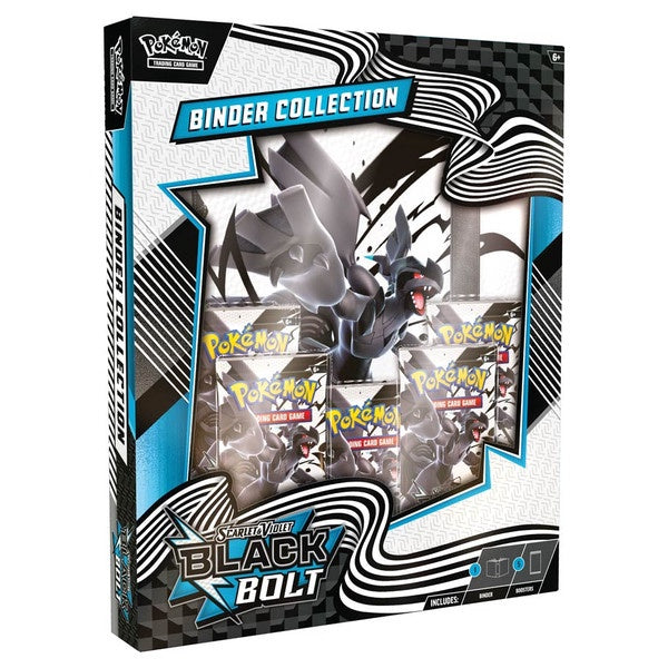 Pokemon Tcg Scarlet Violet 105 Black Bolt Binder Collection