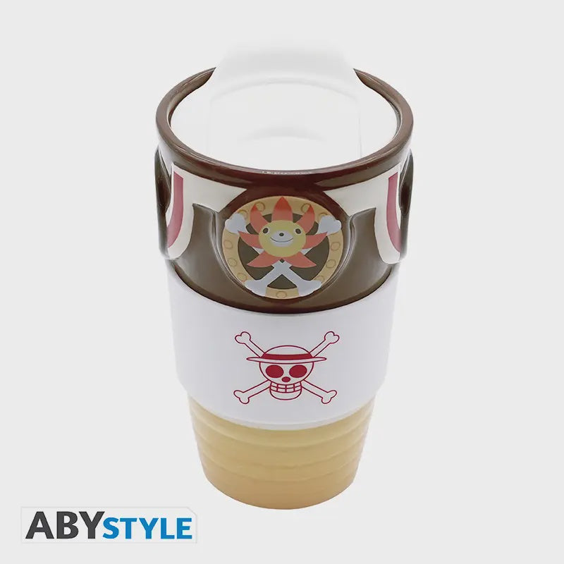 One Piece Thousand Sunny Ceramic Travel Mug 14 Oz