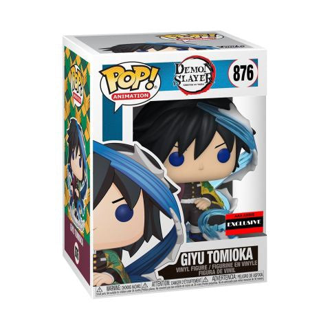 Demon Slayer Giyu Tomioka Pop Figure Aaa Anime Exclusive