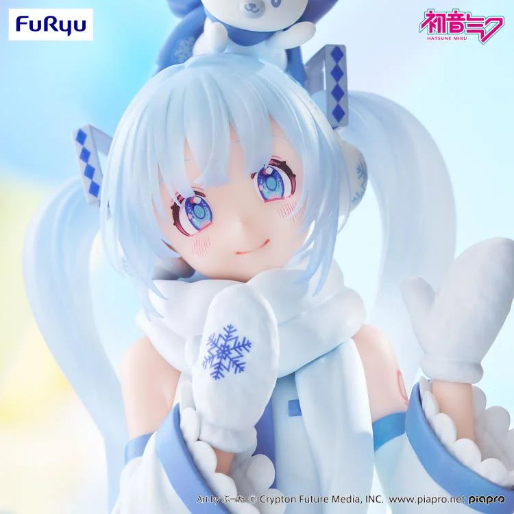 Hatsune Miku - Noodle Stopper Figure -SNOW MIKU Sky Town 10th ver.-