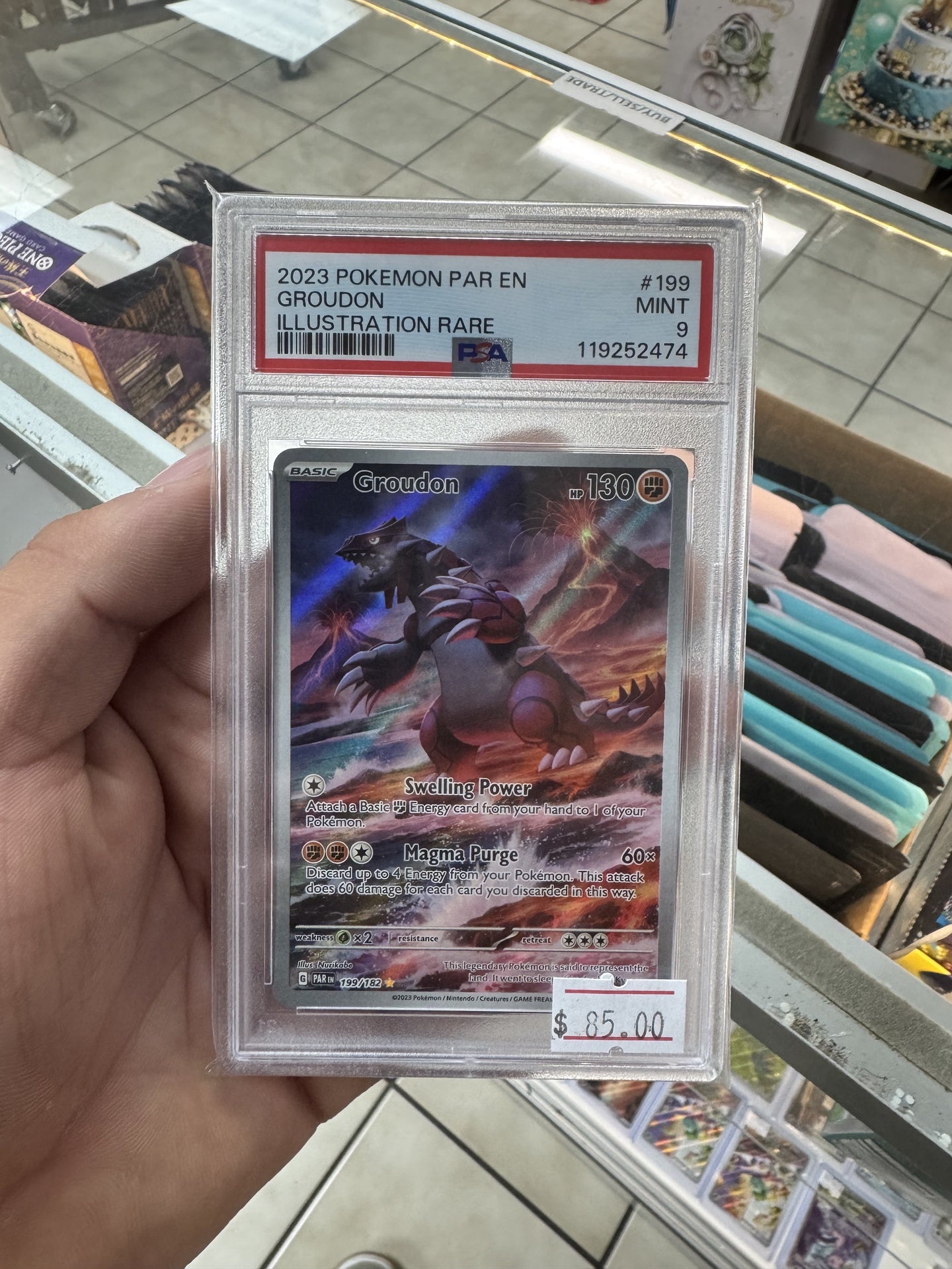 Groudon 199 Psa 9