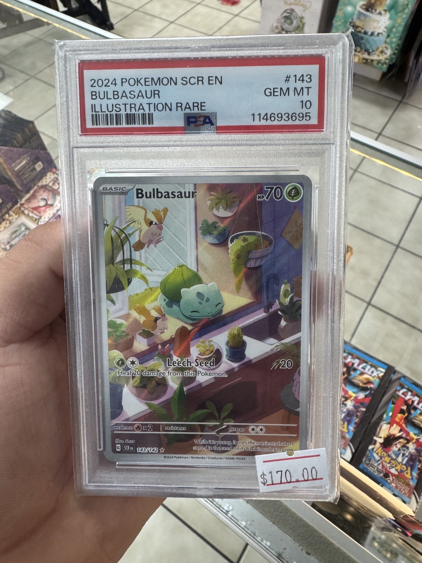 Bulbasaur 143 Psa 10