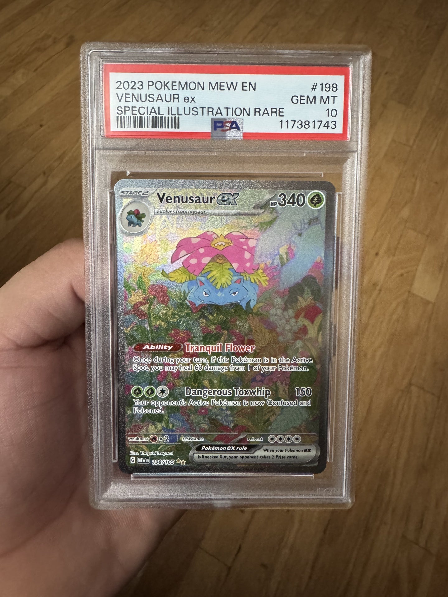 Venusaur Ex 198 Psa 10