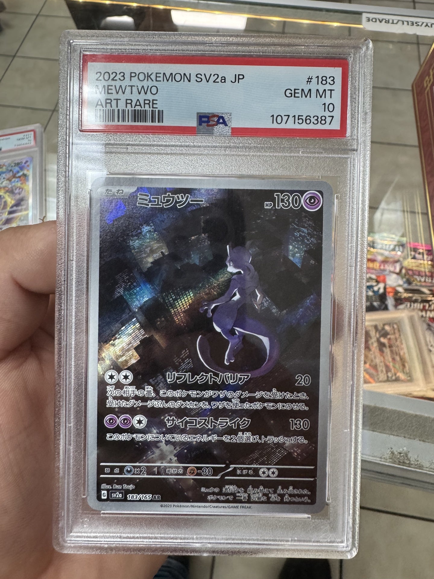 Mewtwo 183 Jp Psa 10