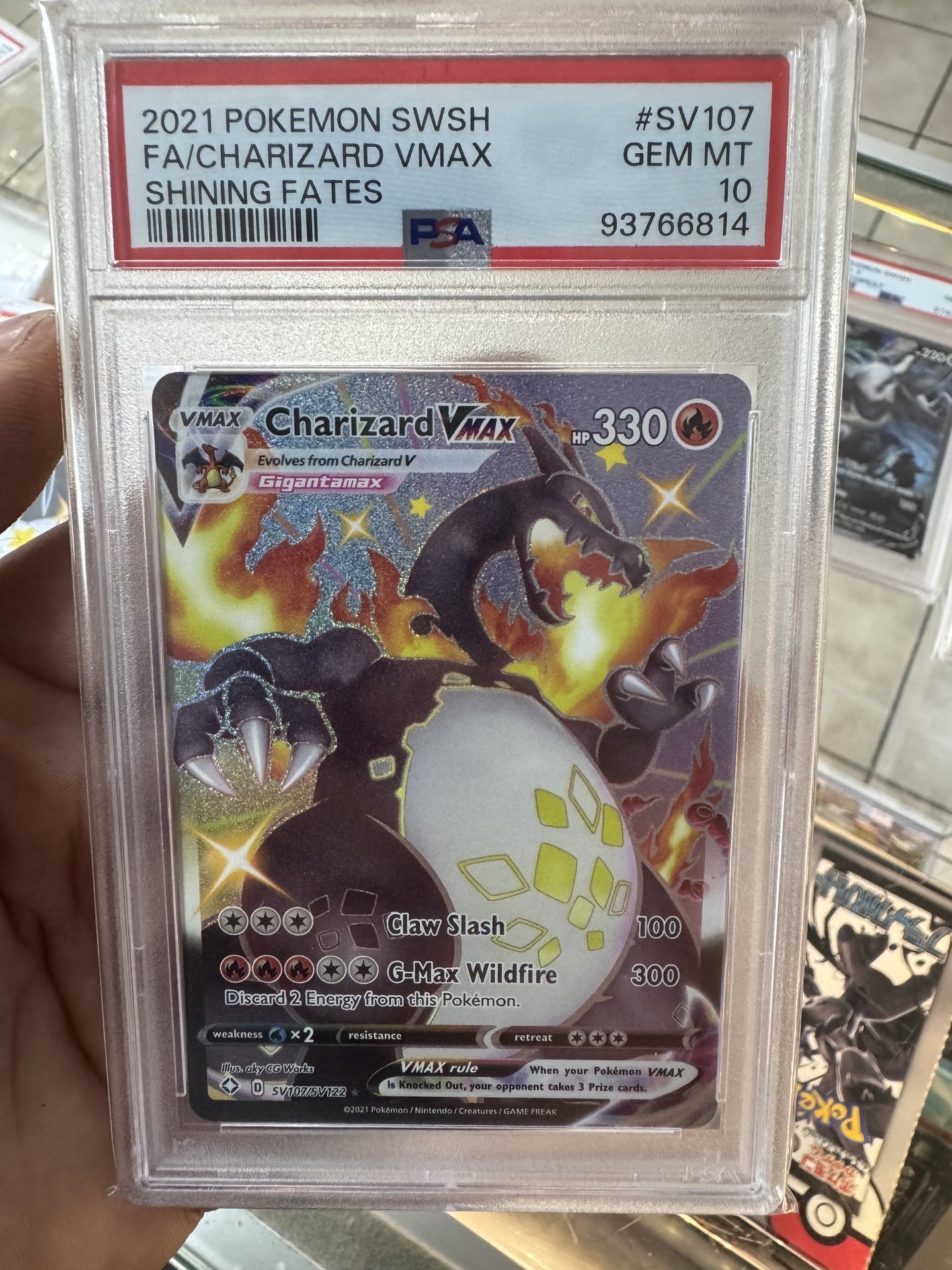 Charizard Vmax Psa 10