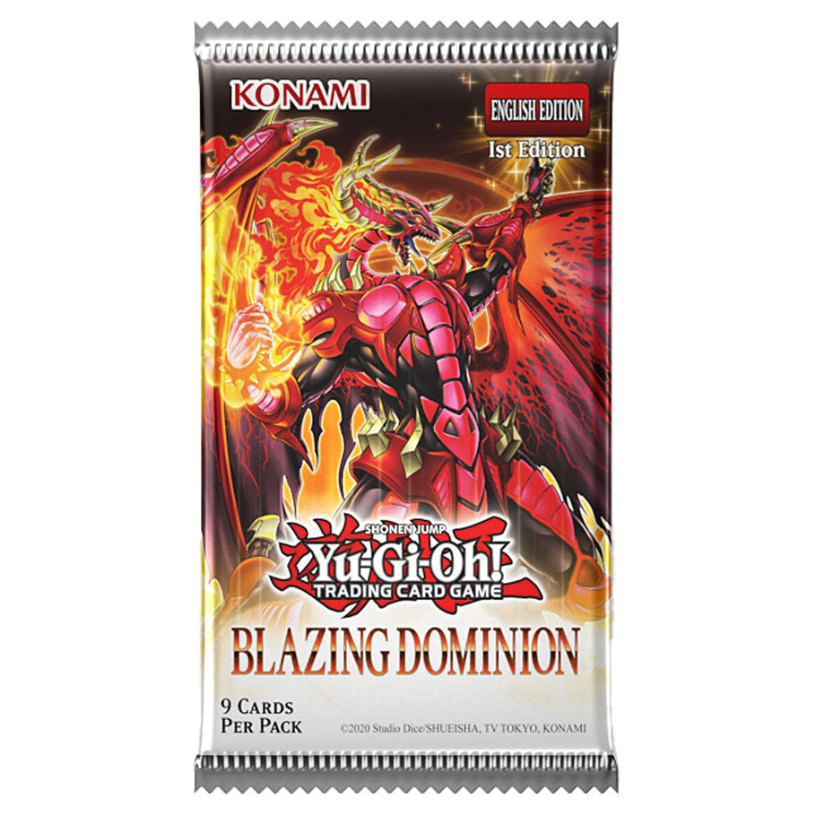 Yu-Gi-Oh!: Blazing Dominion Booster Pack – Anime Oasis
