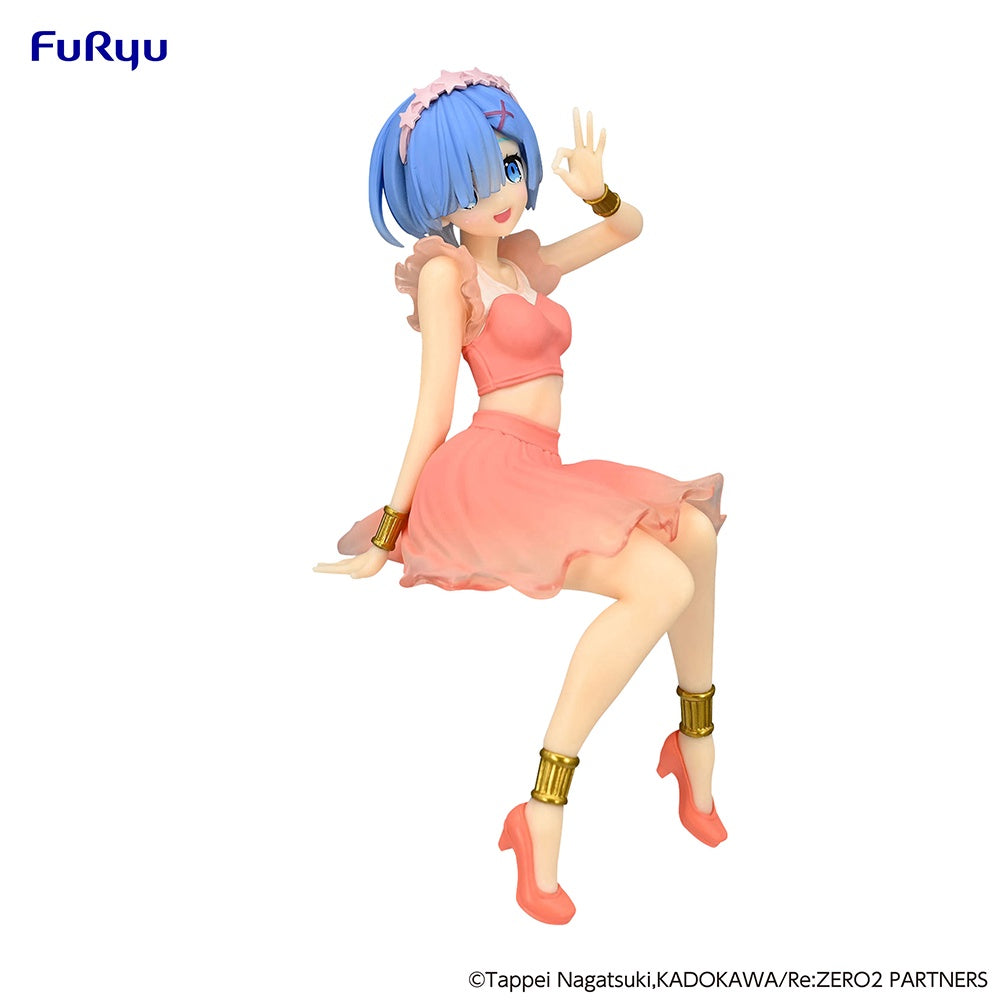 Rezero Starting Life In Another World Noodle Stopper Figure Rem Twinkle Party Another Color Ver