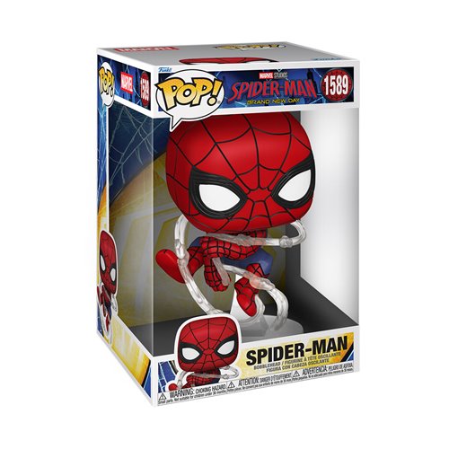 Spider-Man: Brand New Day Spider-Man Swinging Jumbo 10-Inch Funko Pop! Vinyl Figure #1589