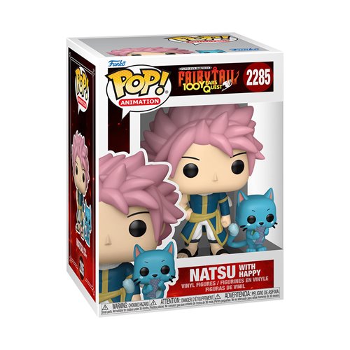 Fairy Tail 100 Years Quest Natsu with Happy Funko Pop! Vinyl Figur und Buddy #2285
