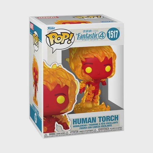 The Fantastic Four First Steps Human Torch Funko Pop Vinyl Figure 1517