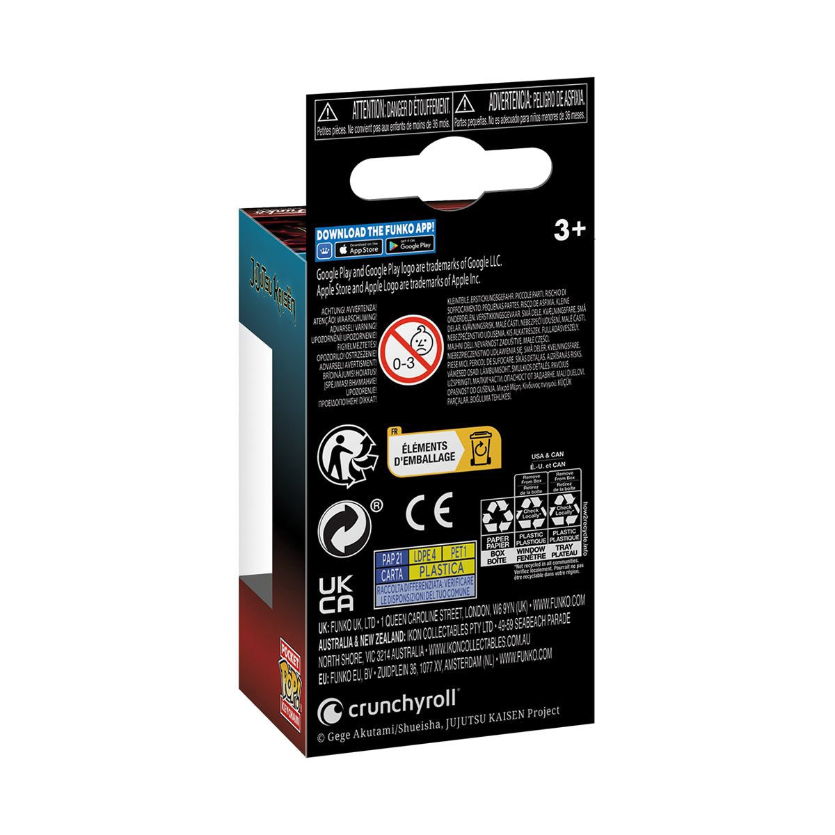 Jujutsu Kaisen Satoru Gojo Funko Pocket Pop