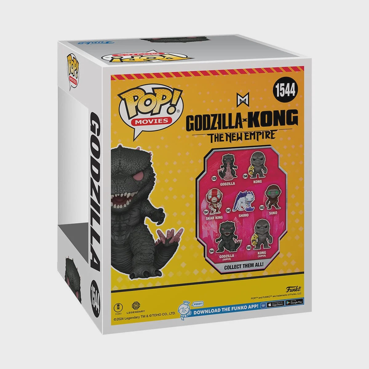 Godzilla X Kong The New Empire Godzilla Super Funko Pop
