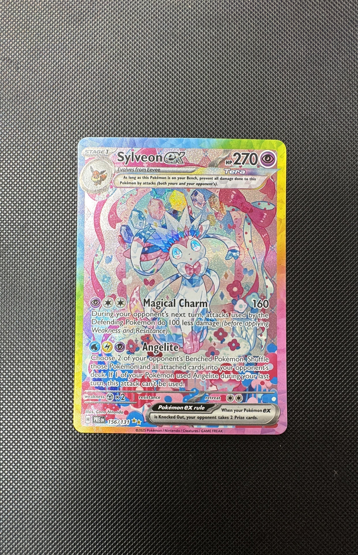 Sylveon Ex 156131 Prismatic Evolutions