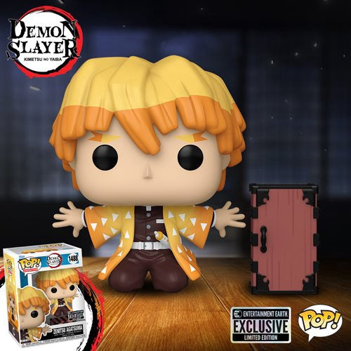 Funko Pop Demons Slayer Zenitsu With Box Ee Exclusive