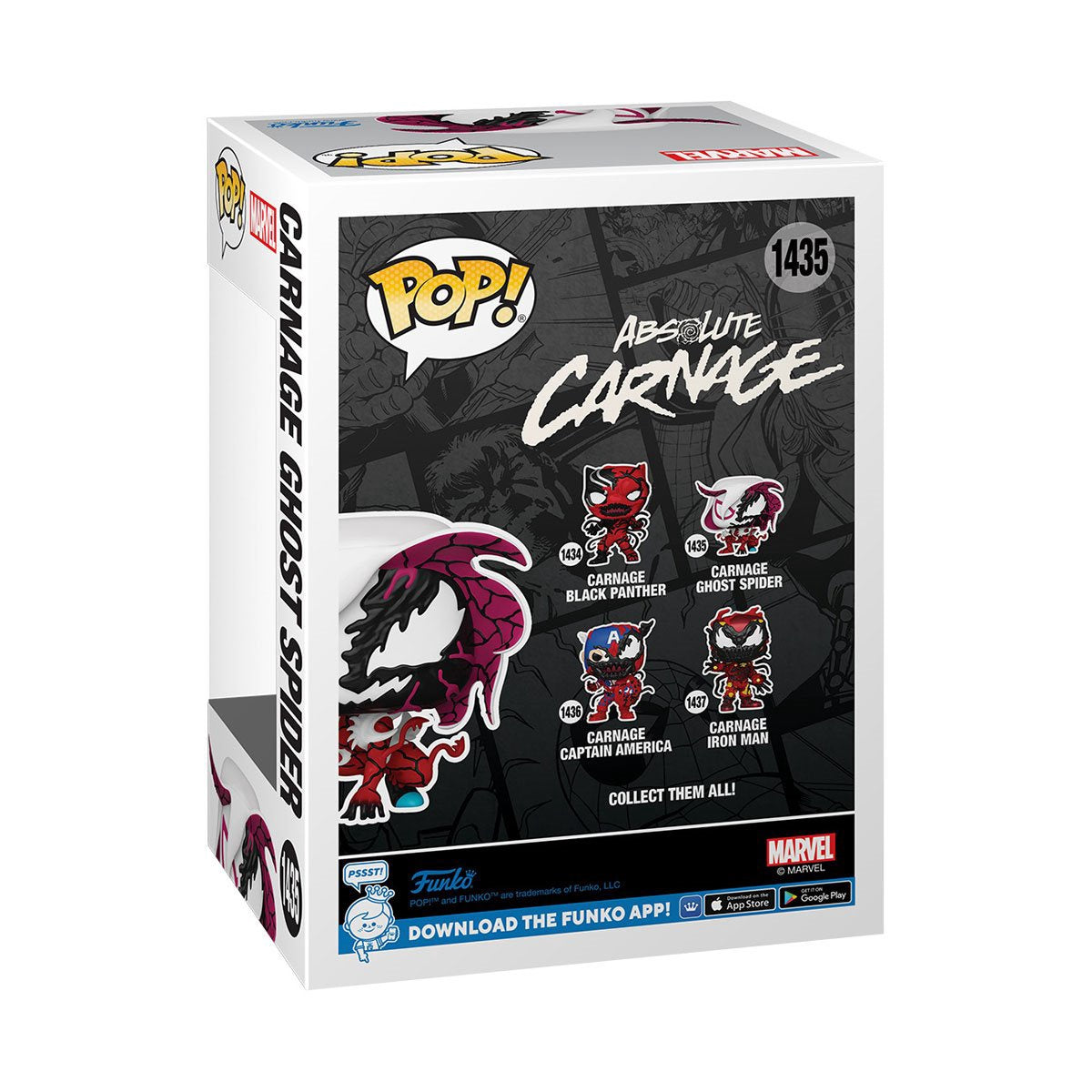 Marvel Carnage Ghost Spider Funko Pop