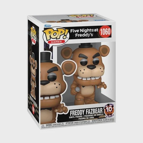 Five Nights At Freddys 10Th Anniversary Freddy Fazbear Funko Pop Vinyl Figure 1060