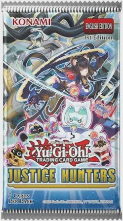 Yu Gi Oh Justice Hunters Booster Pack