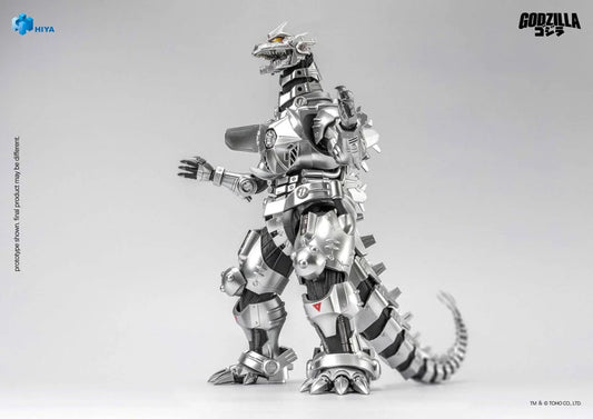 HIYA Exquisite Basic Series None Scale 7.7 Inch GODZILLA AGAINST MECHAGODZILLA Mechagodzilla MFS-3 Action Figure